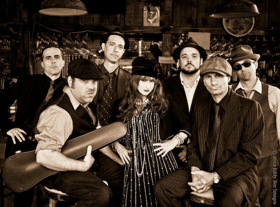 Roberta Donnay and the Prohibition Mob Band.